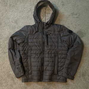 Men's Gray puffer Jacket